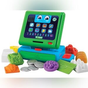 NWT Leap Frog Count Along Register healthy food pretend money educational